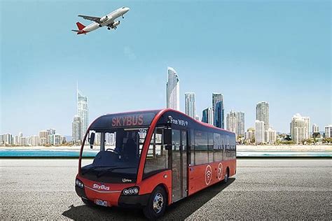 sky bus gold coast Skybus is located at the Southern end of the Terminal opposite Avis Car Rentals